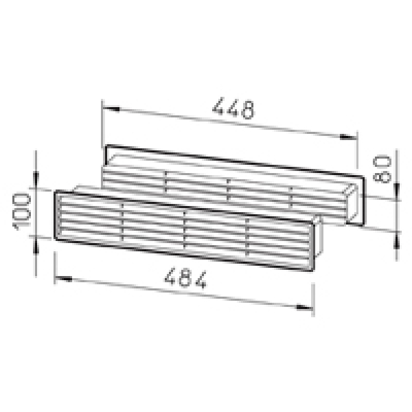 TGL Türlüftungsgitter limba (Lüftungsshop)